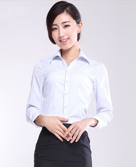長(zhǎng)袖女士襯衫定制